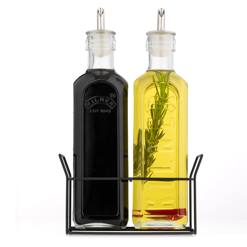 Set of 2 Oil/Vinegar Bottles
