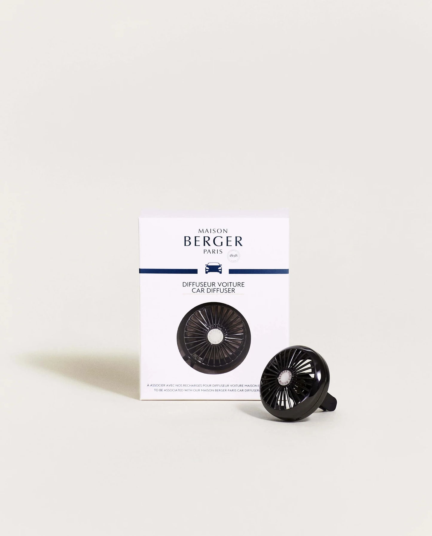 Car Diffuser Vent Clip - Gun Metal