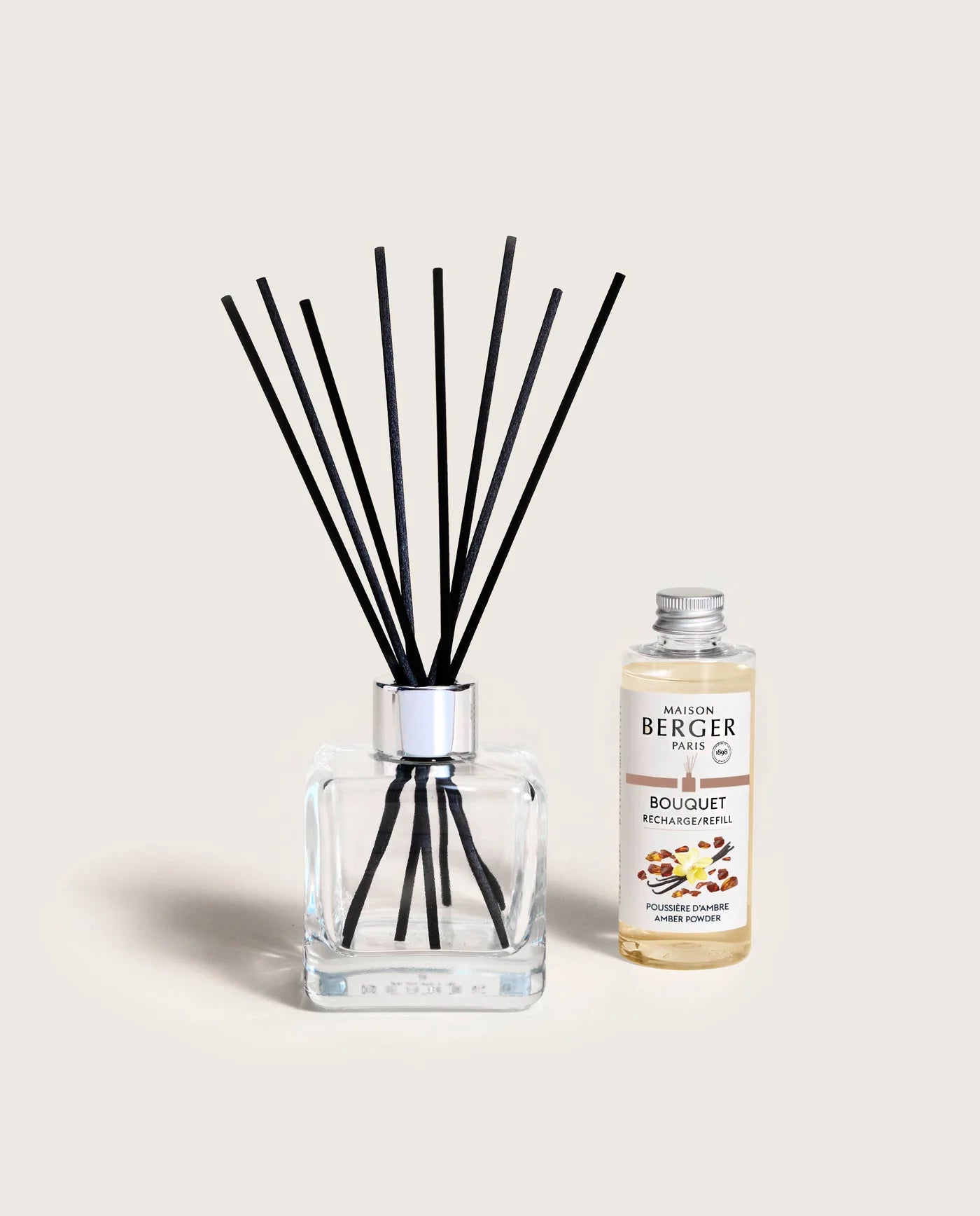 Amber Powder Cube Reed Diffuser