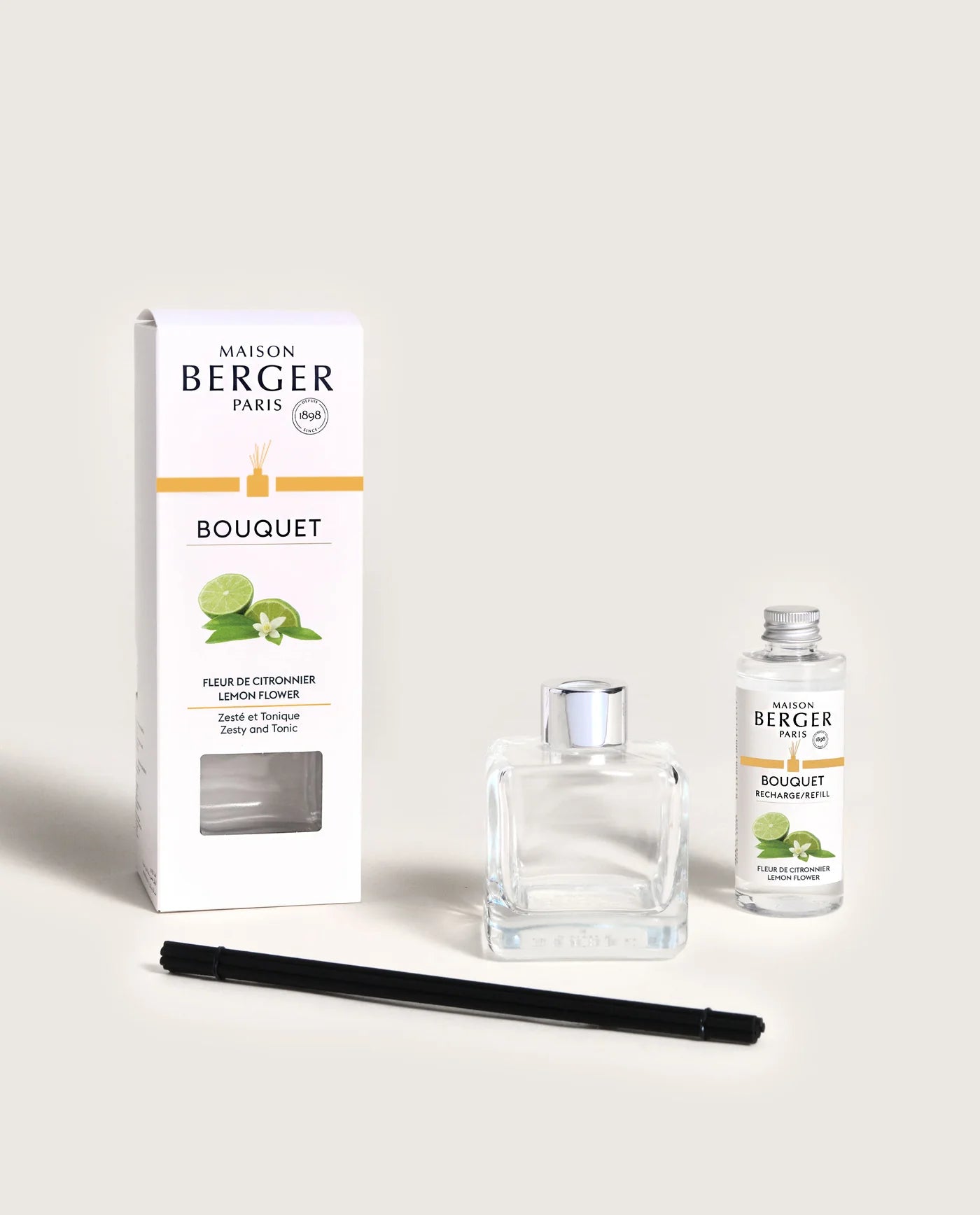 Lemon Flower Cube Reed Diffuser