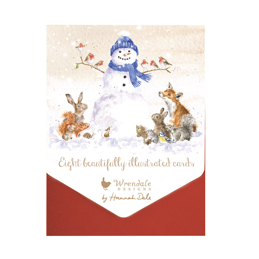 'Gathered All Around' Snowman Card Pack