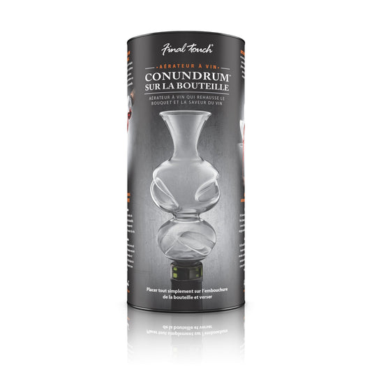 On The Bottle Conundrum Wine Aerator