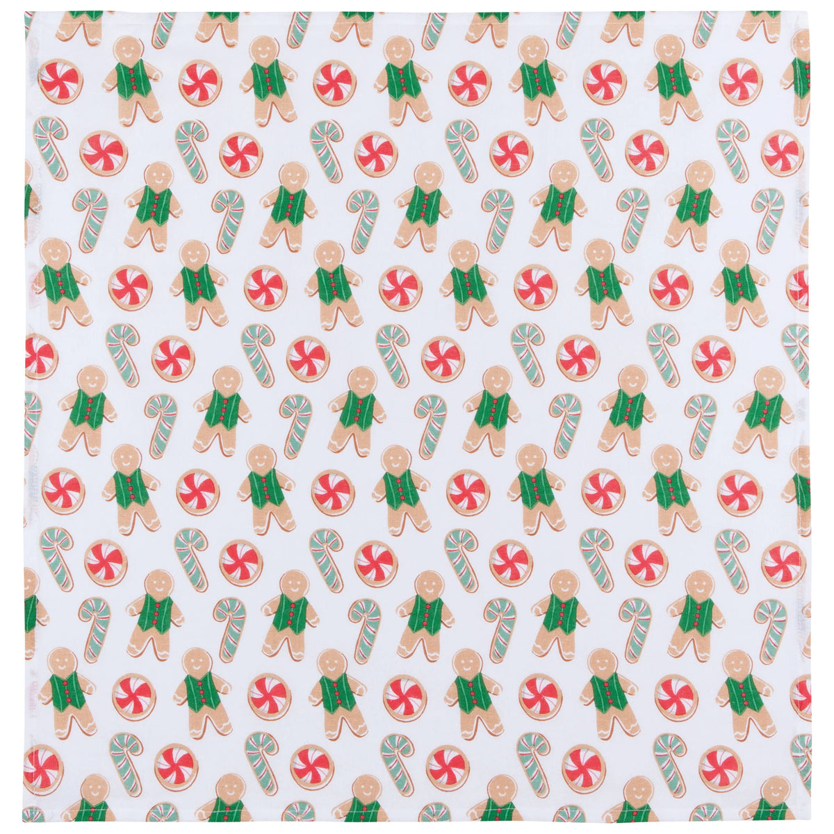 Cookie Exchange Christmas Floursack Dishtowels Set of 2
