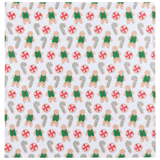 Cookie Exchange Christmas Floursack Dishtowels Set of 2