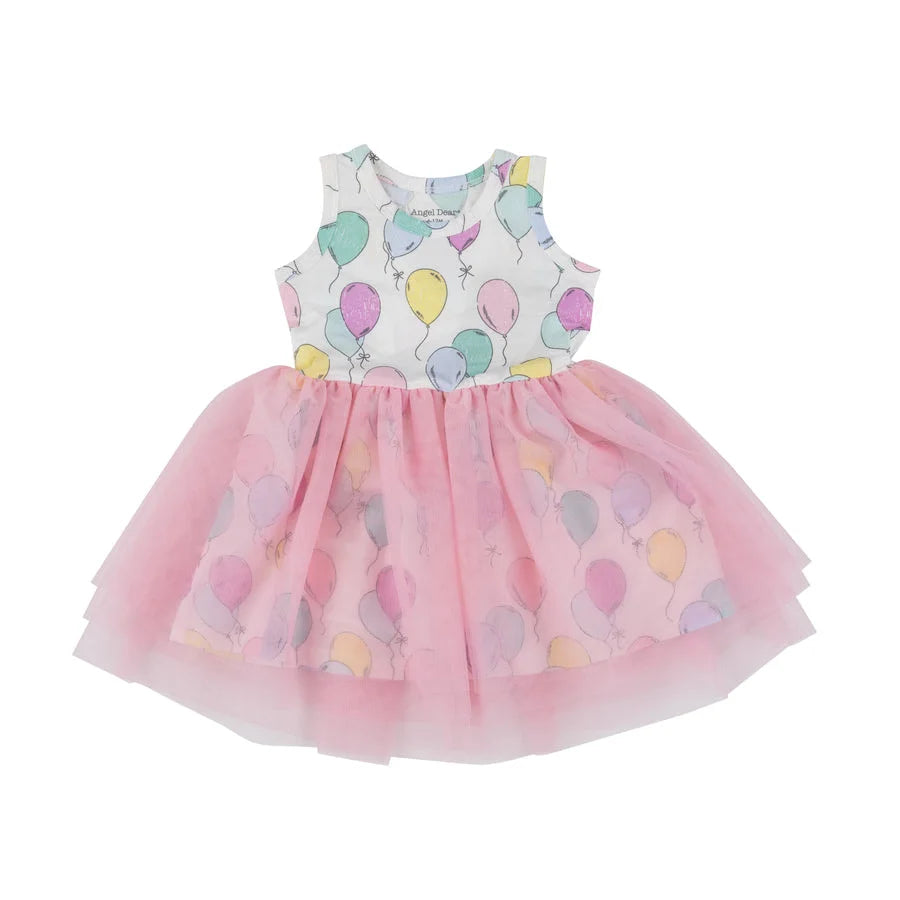 Balloons Tutu & Twirly Tank Dress