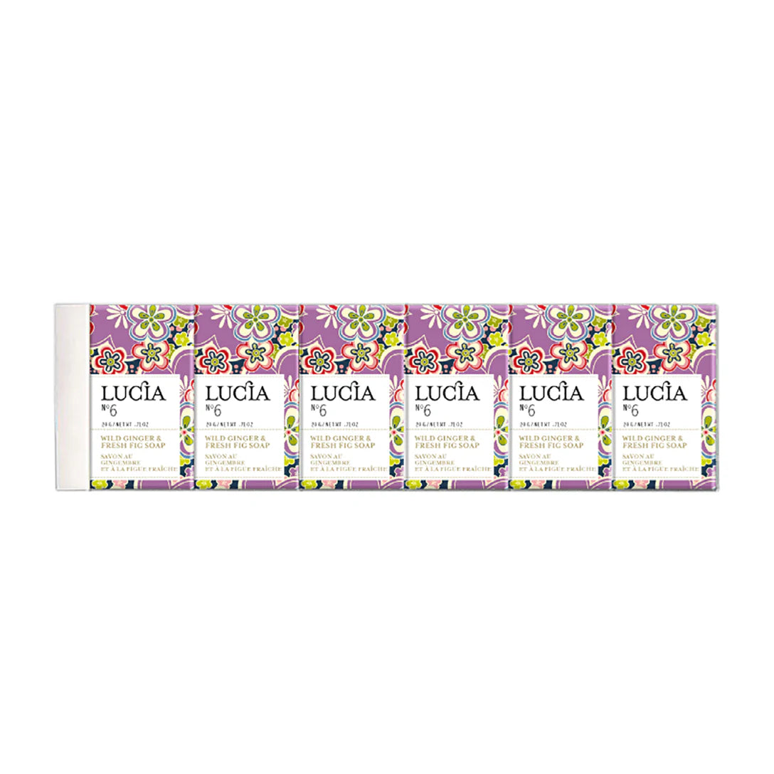 N°6 Mini Guest Soap Wild Ginger & Fresh Fig Soap