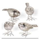 4” Antique Silver Bird