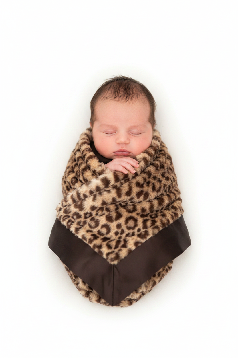 Little Giraffe Luxe™ Blanky – Leopard Print