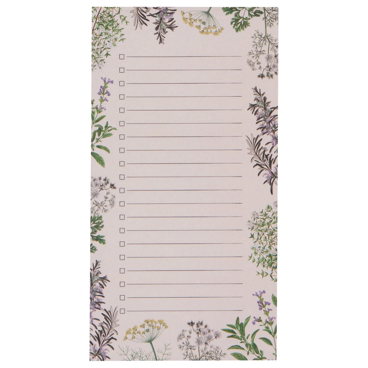 Garden Herbs List It Magnetic
Notepad