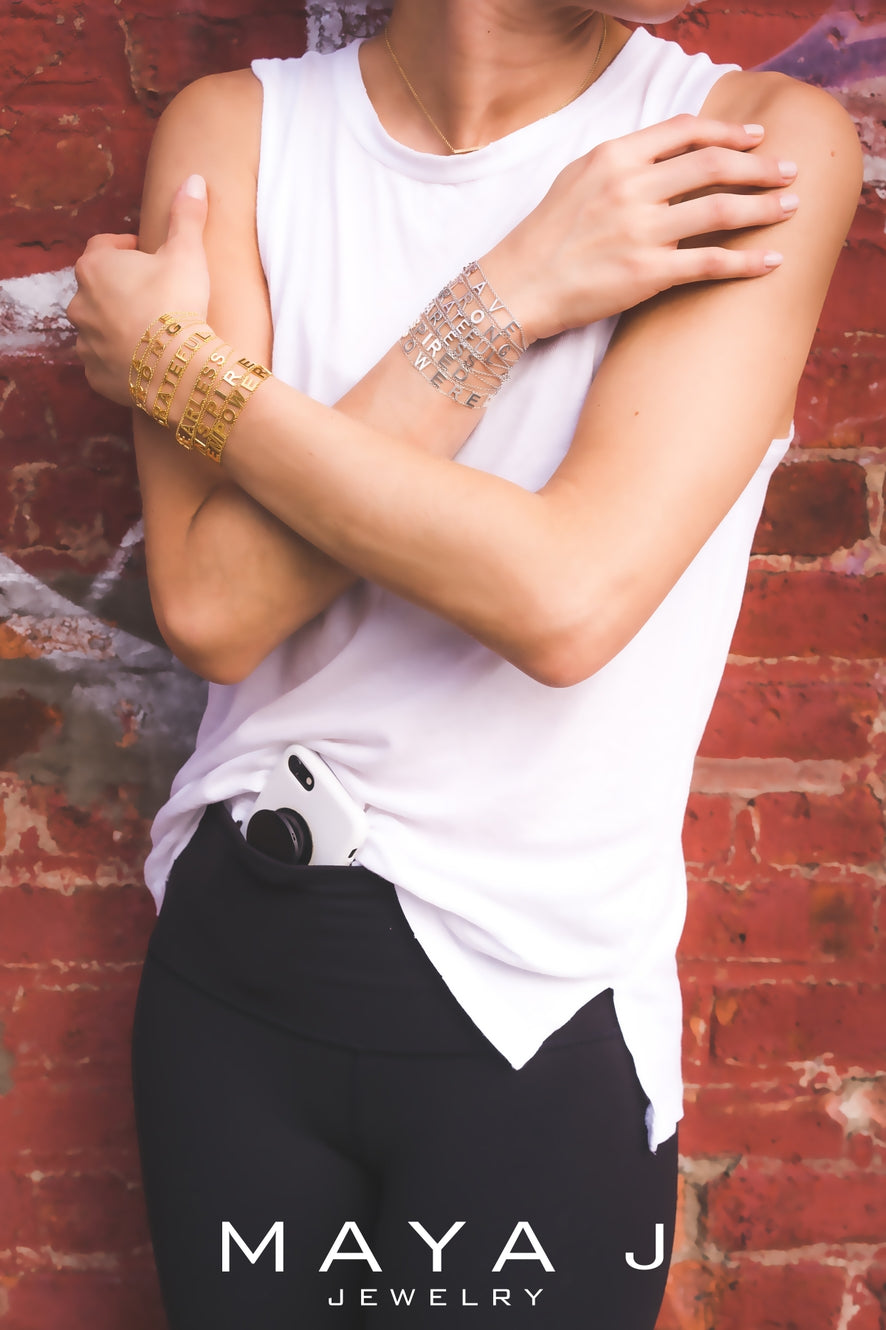 Maya J INSPIRED 14k Gold-Plated Double Chain Bracelet