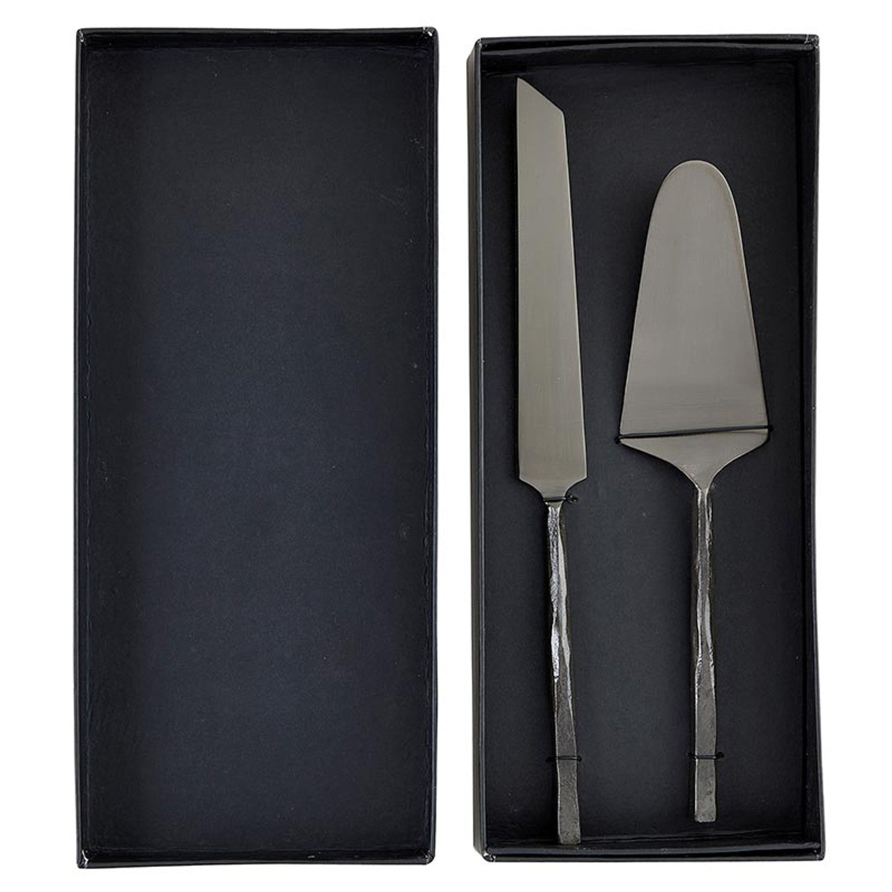 Matte Black Serving Set
