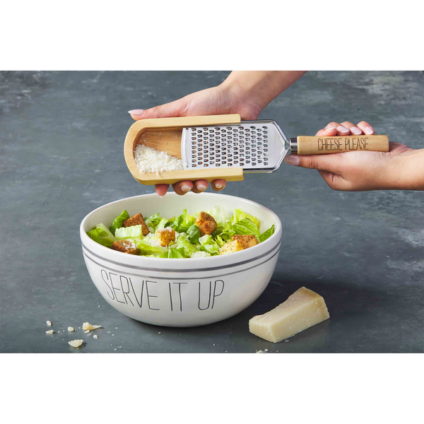 Wood Grater Side Bowl Set