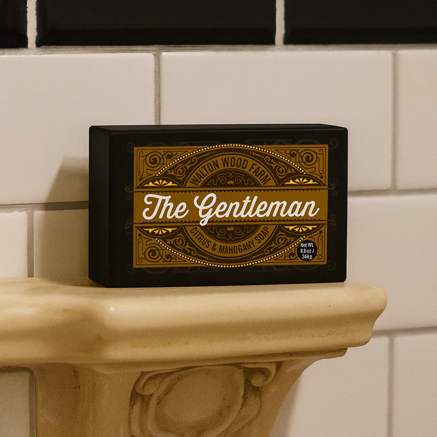 The Gentleman Soap 8.6oz Citrus & Mahogany