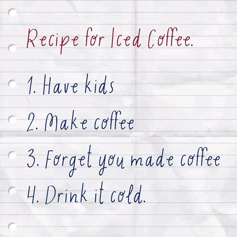 Coaster Recipe for Iced Coffee