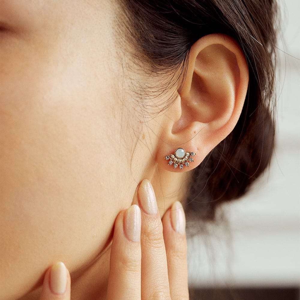 Nico Fan Stud Earrings