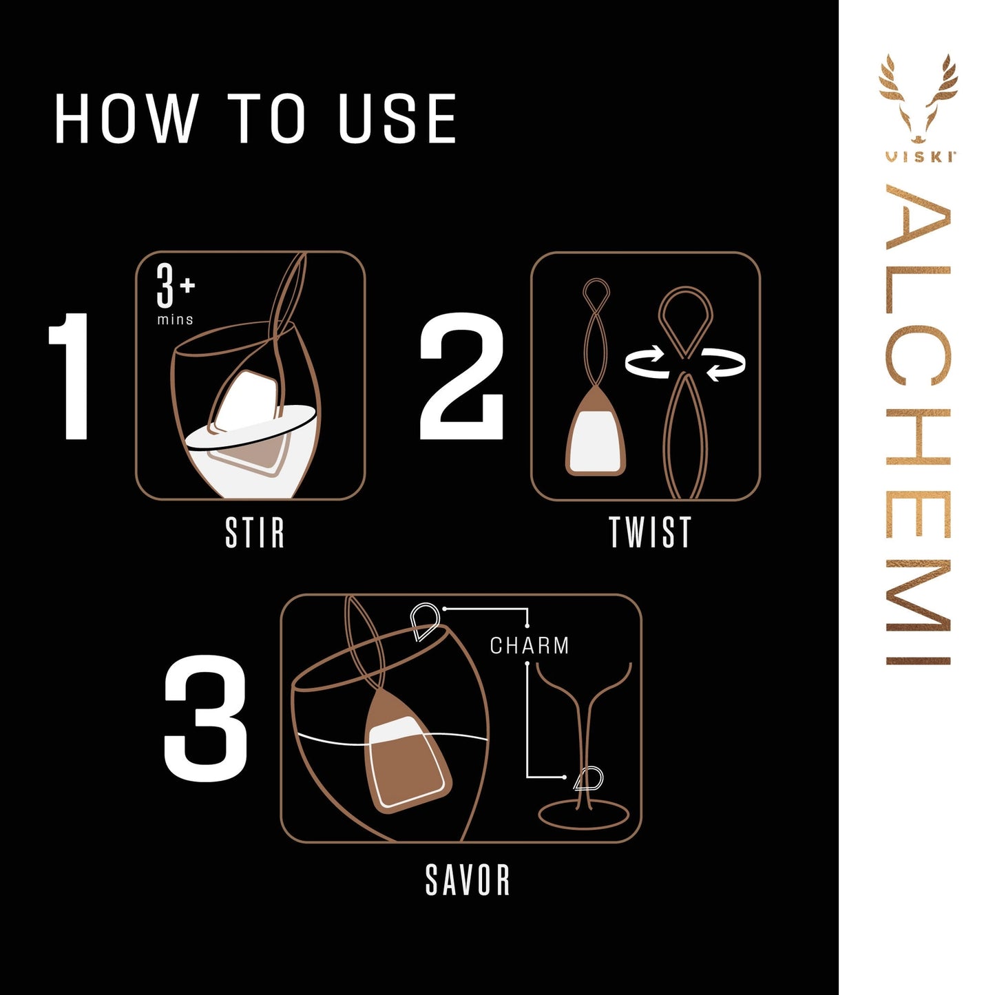 Alchemi Wine Purifiers Set of 3