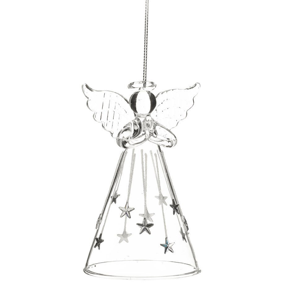 Glass Angel Ornament