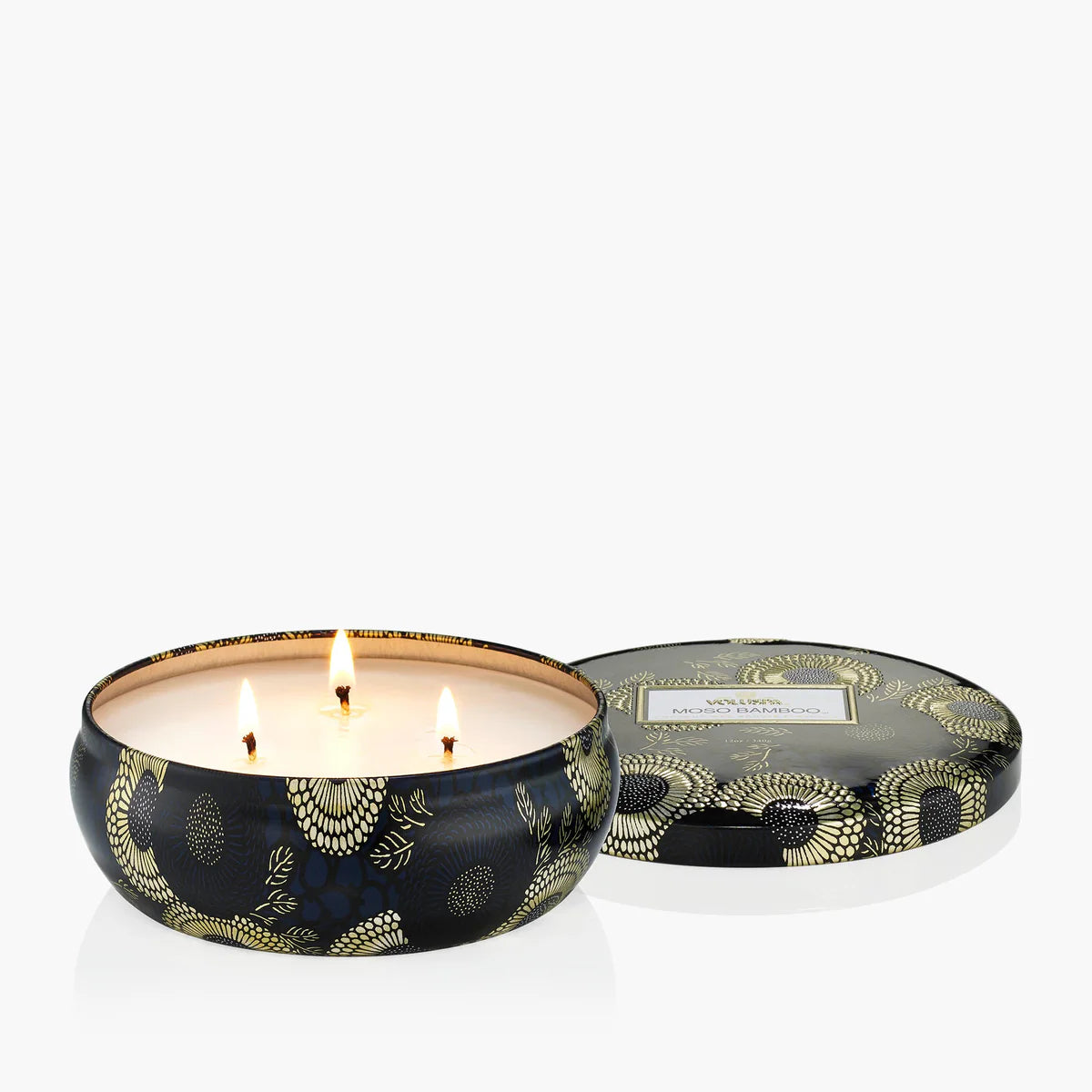 Moso Bamboo 3 Wick Tin