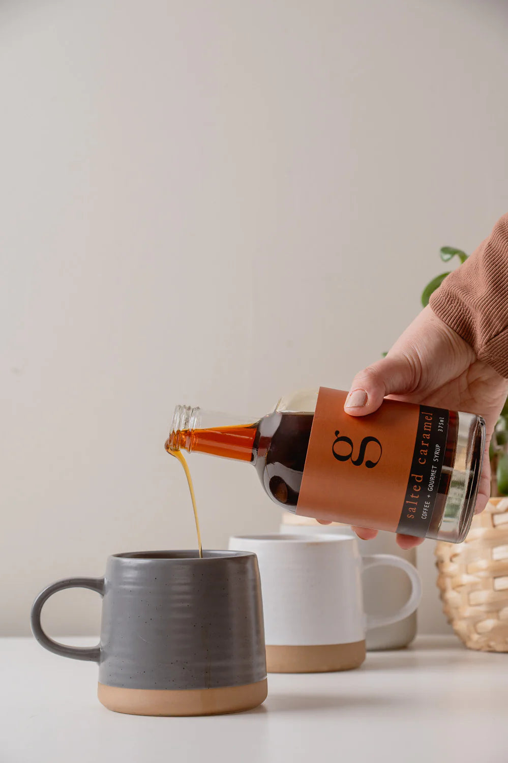 Salted Caramel Gourmet + Coffee Syrup- 375ml
