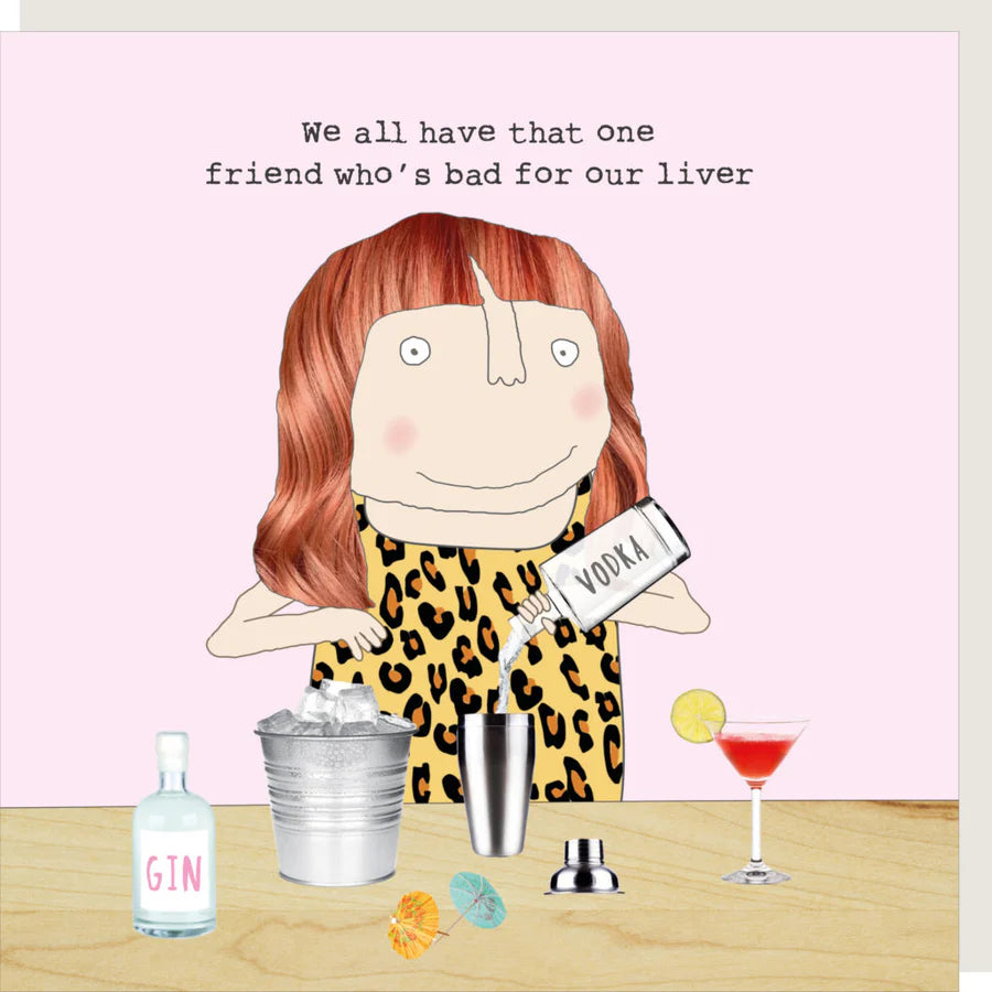 Card Friend Liver Made A Thing