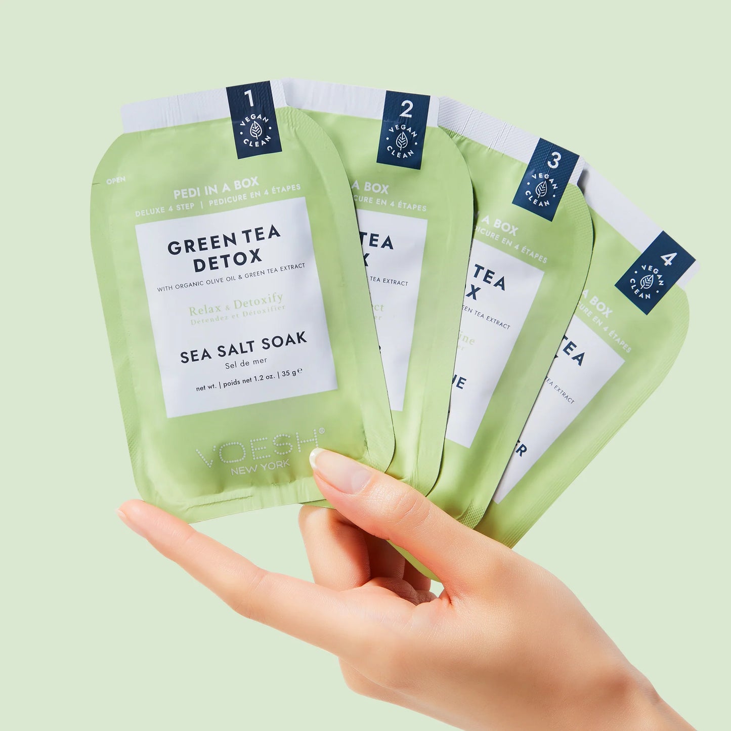 Pedi Moments Green Tea Detox