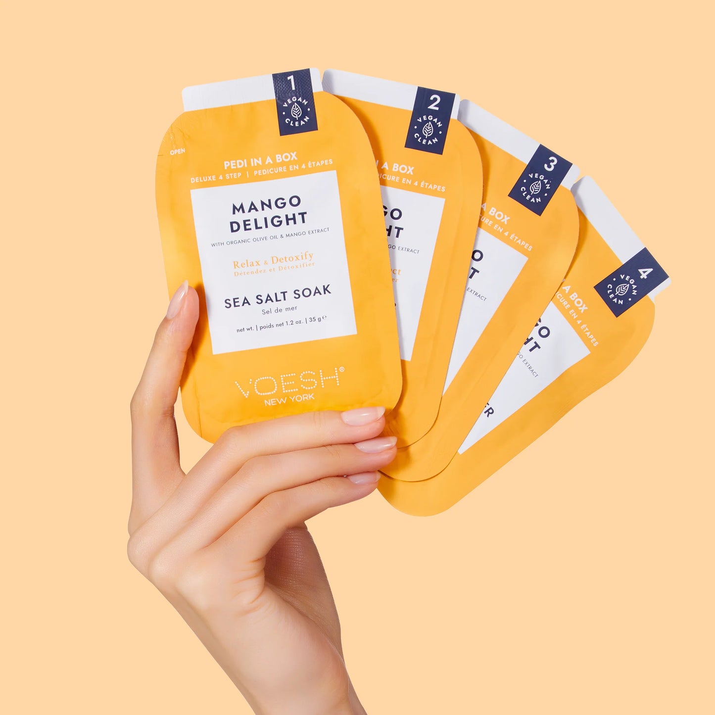 Pedi Moments Mango Delight