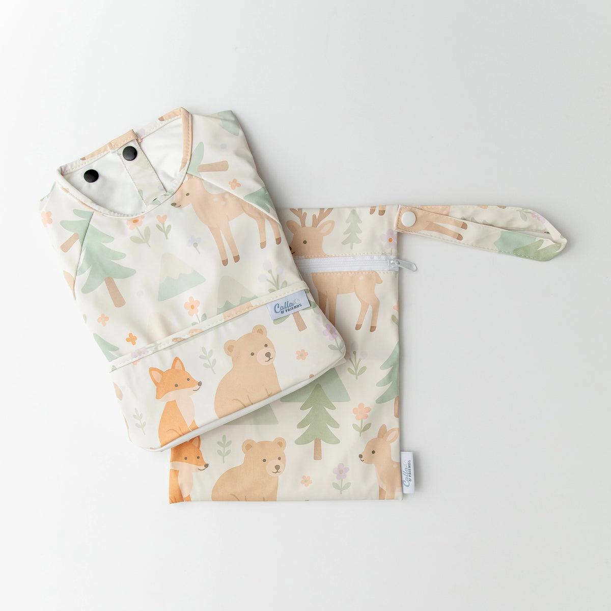 Long Sleeve Bib - Woodland