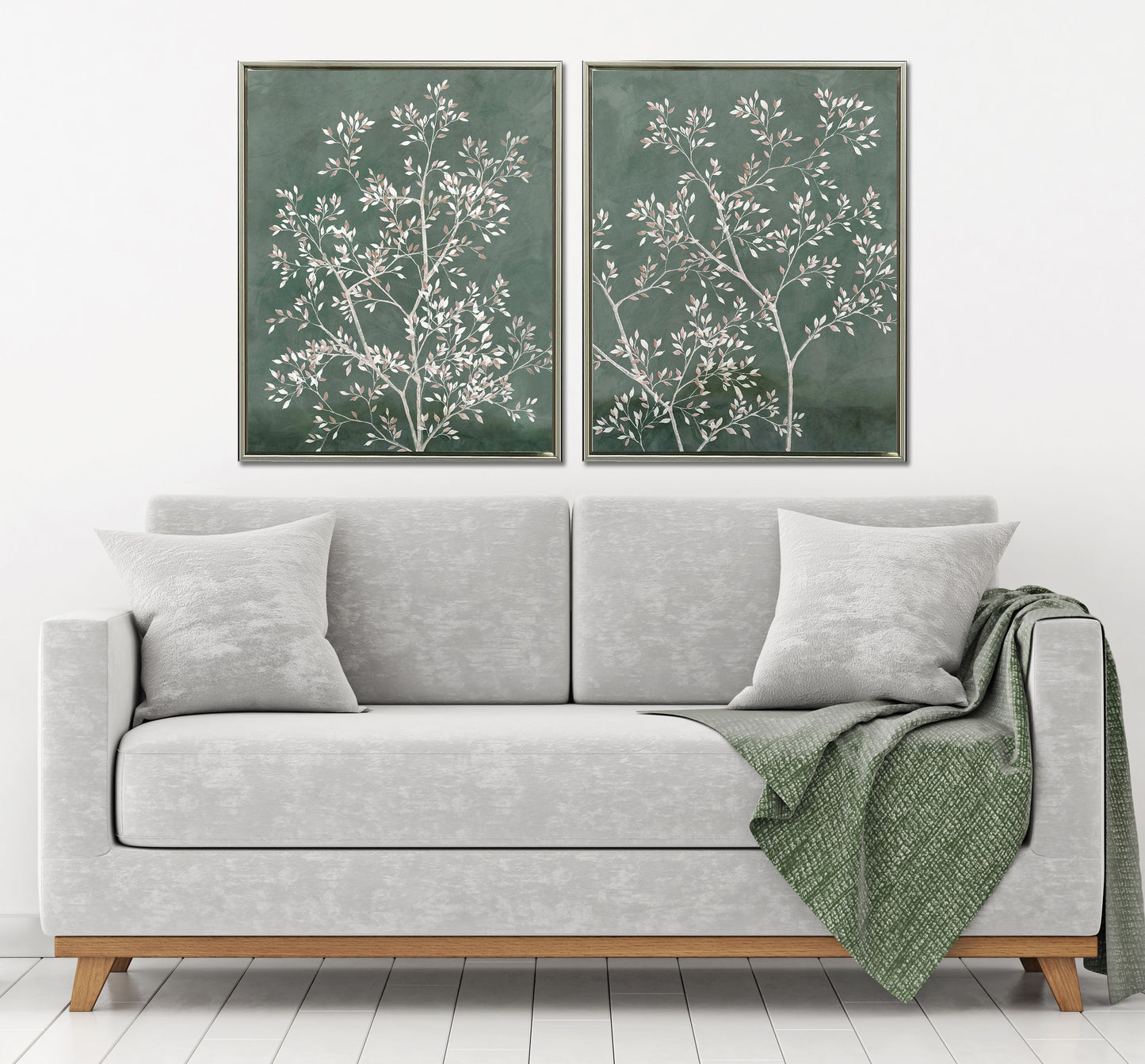 Tree Branches Framed Canvas – 24″ x 30″
