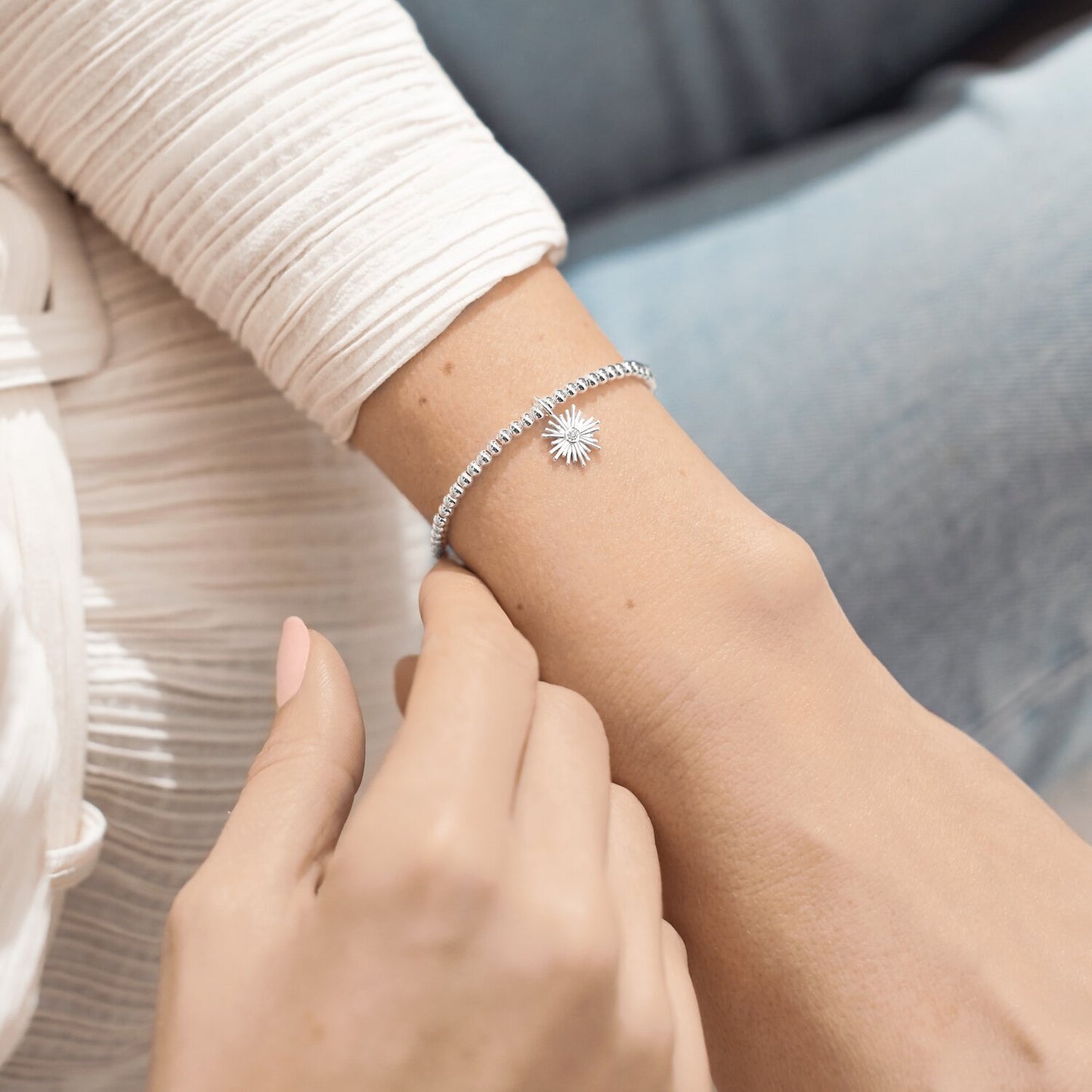 A Little 'Happy Retirement' Bracelet in Silver Plating