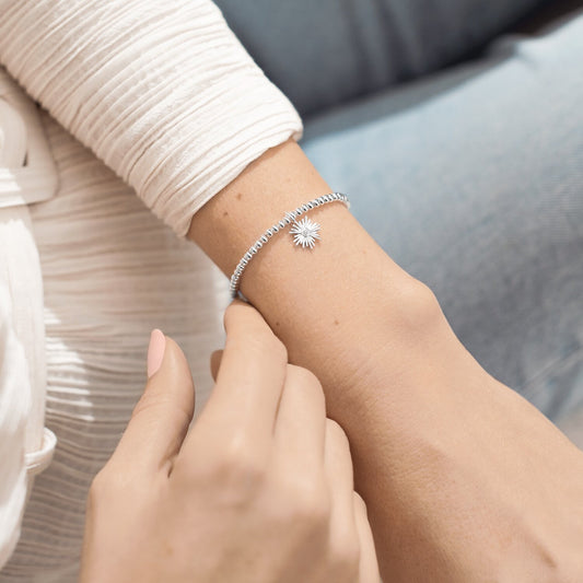 A Little 'Happy Retirement' Bracelet in Silver Plating