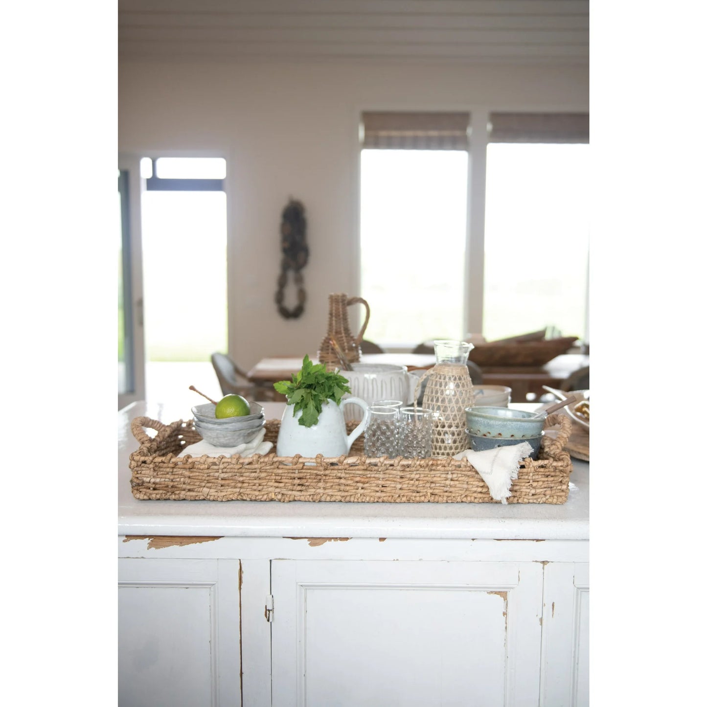 Bankuan Woven Wicker Tray