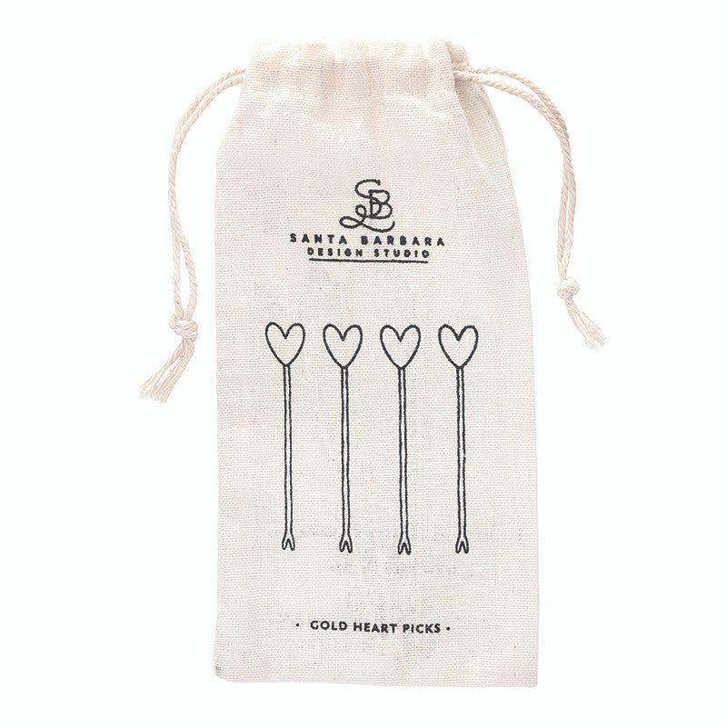 Heart Picks - Set of 4