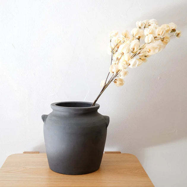 Milos Burnt Terracotta Urn