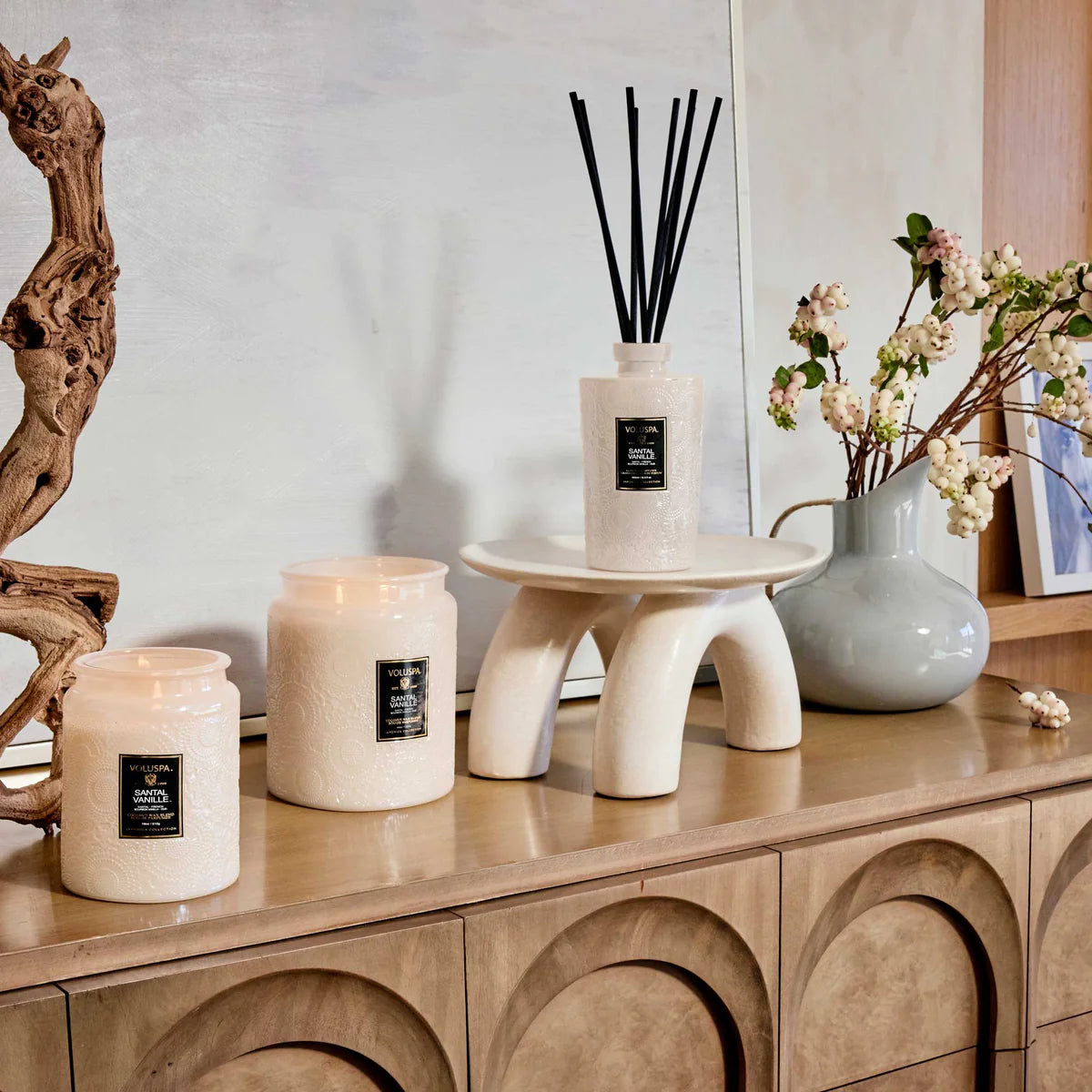 Santal Vanille Large Jar Candle