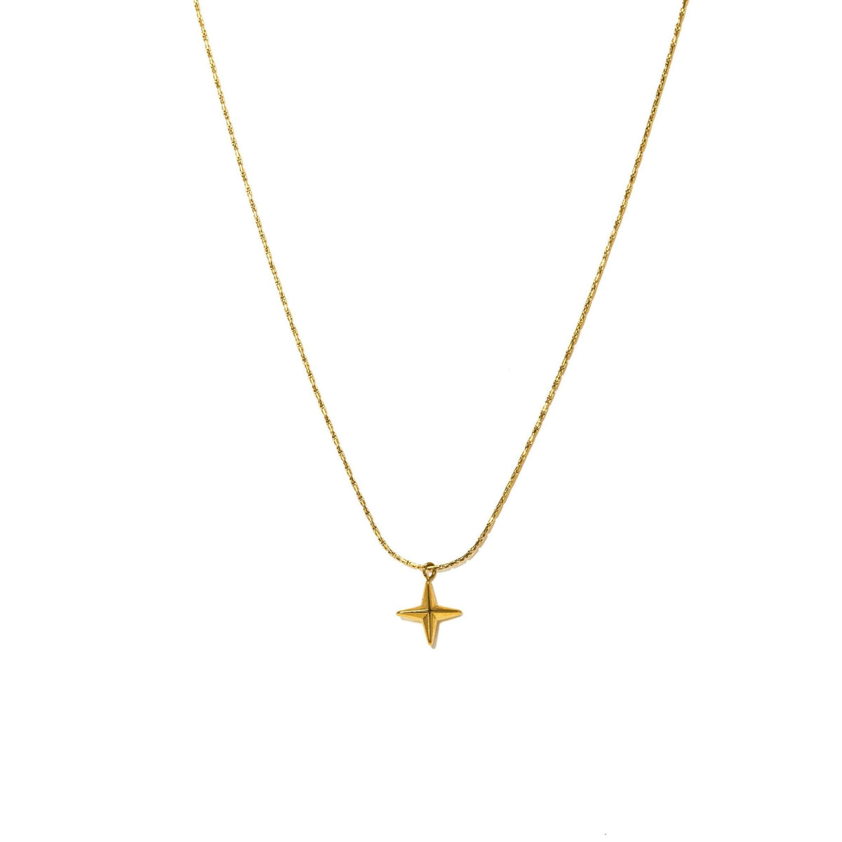 Lovers Tempo Starboard Gold Star Charm Necklace