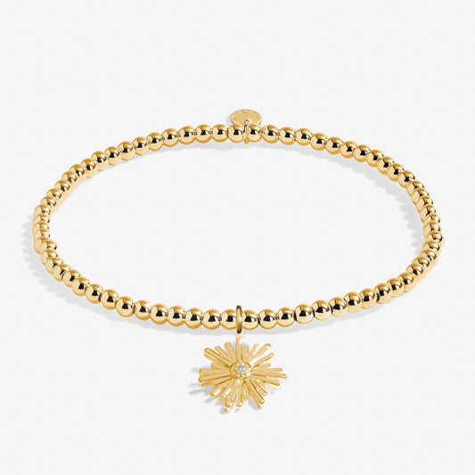 A Little 'Happy Retirement' Bracelet in Gold-tone Plating
