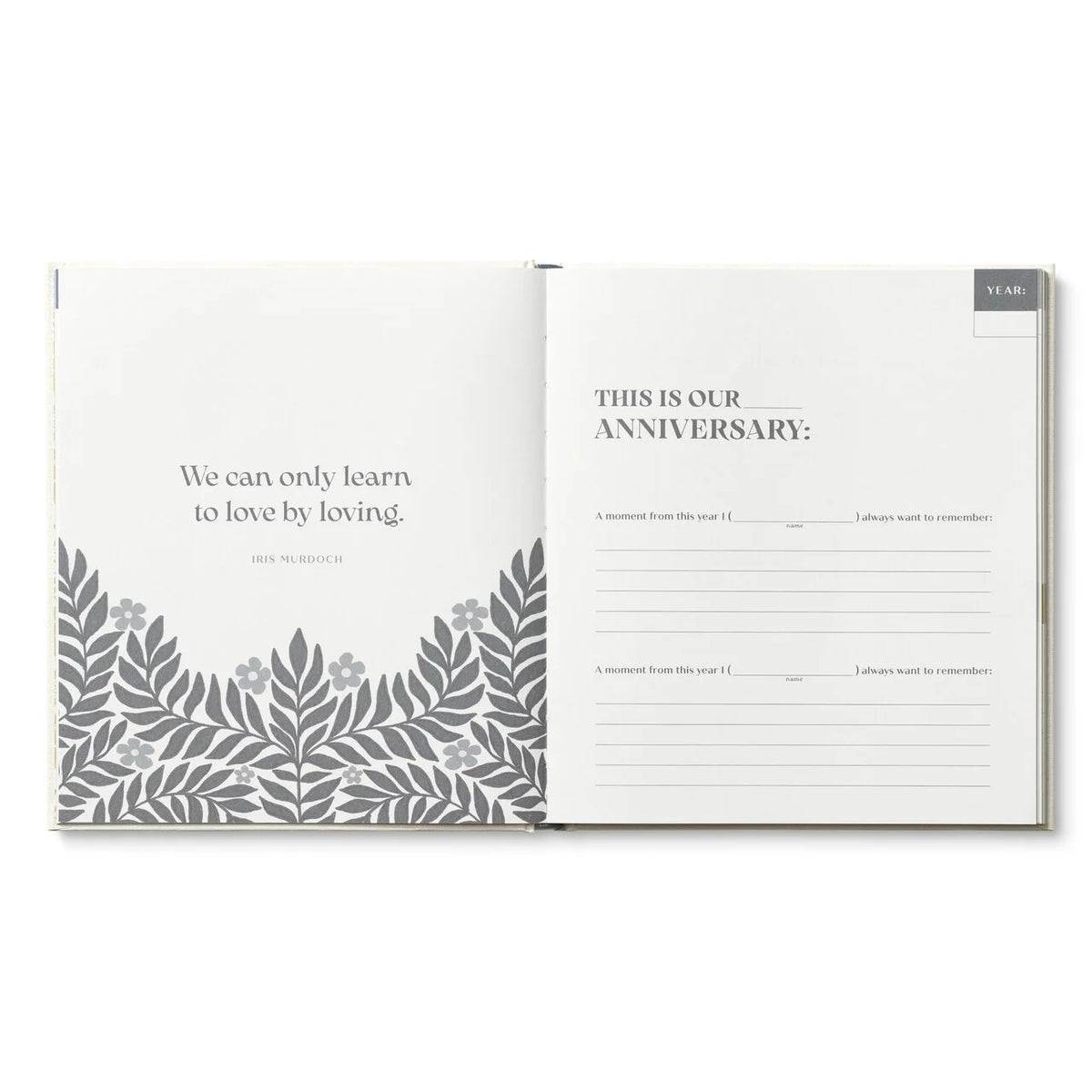 The Story of Us: An Anniversary Keepsake Book of Years, Days, and Memories