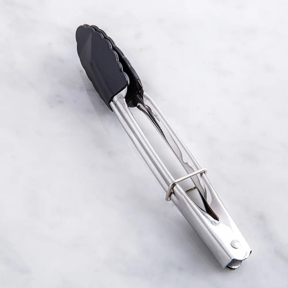 Mini Cooking Tongs With Silicone Tips