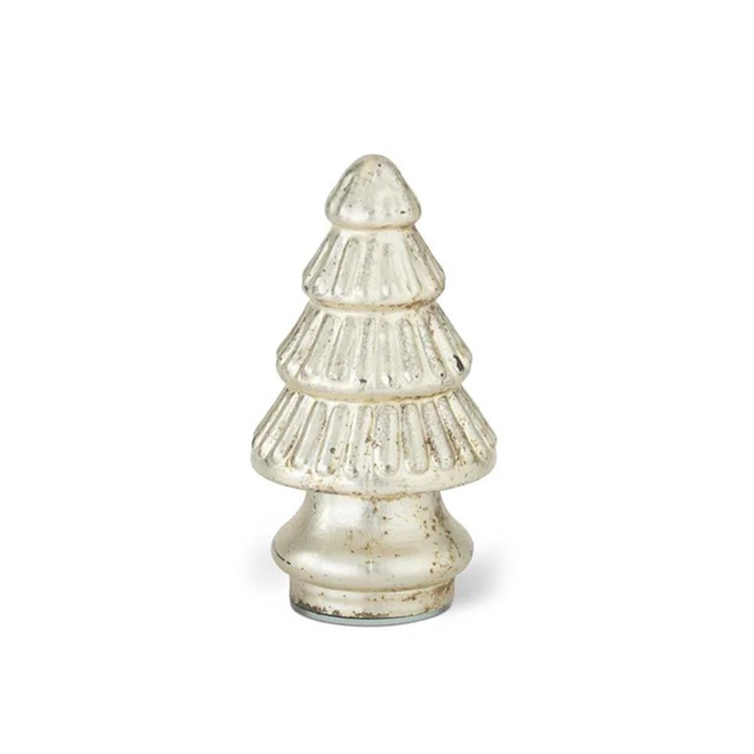 Mini Antique Gold Mercury Glass Christmas Tree