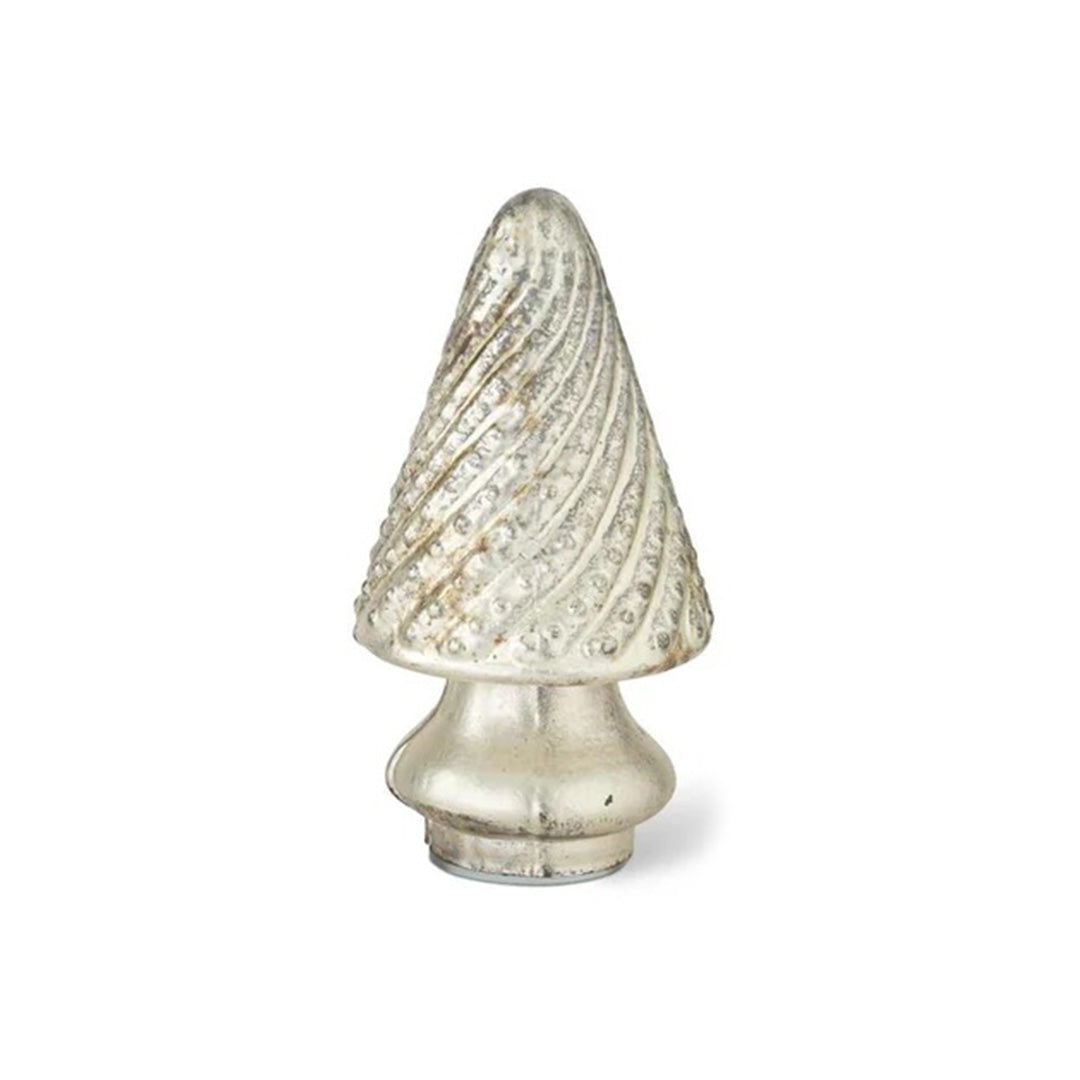 Mini Antique Gold Mercury Glass Christmas Tree