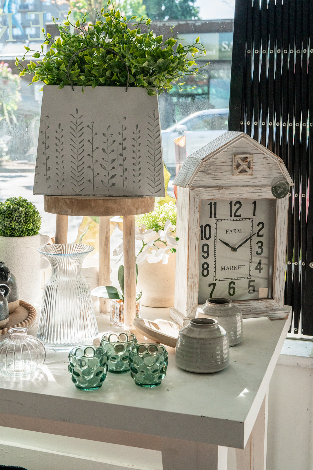 Distressed Barn Clock