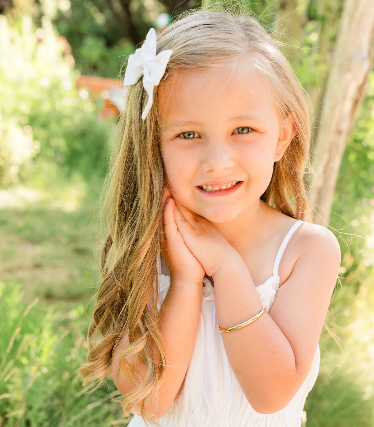 Sterling Silver Baby Bangle Bracelet for Kids