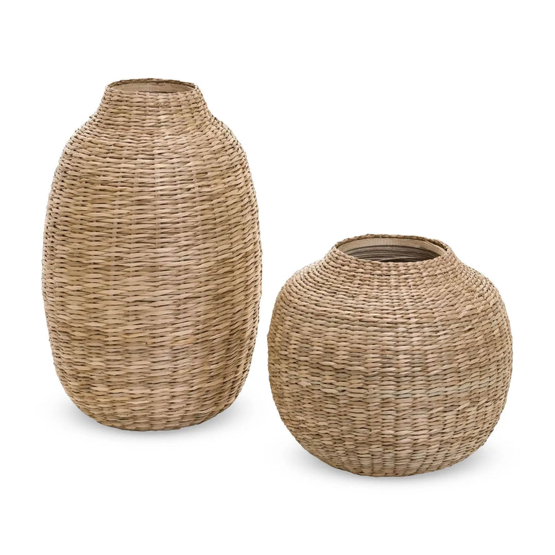 Natural Seagrass Vase
