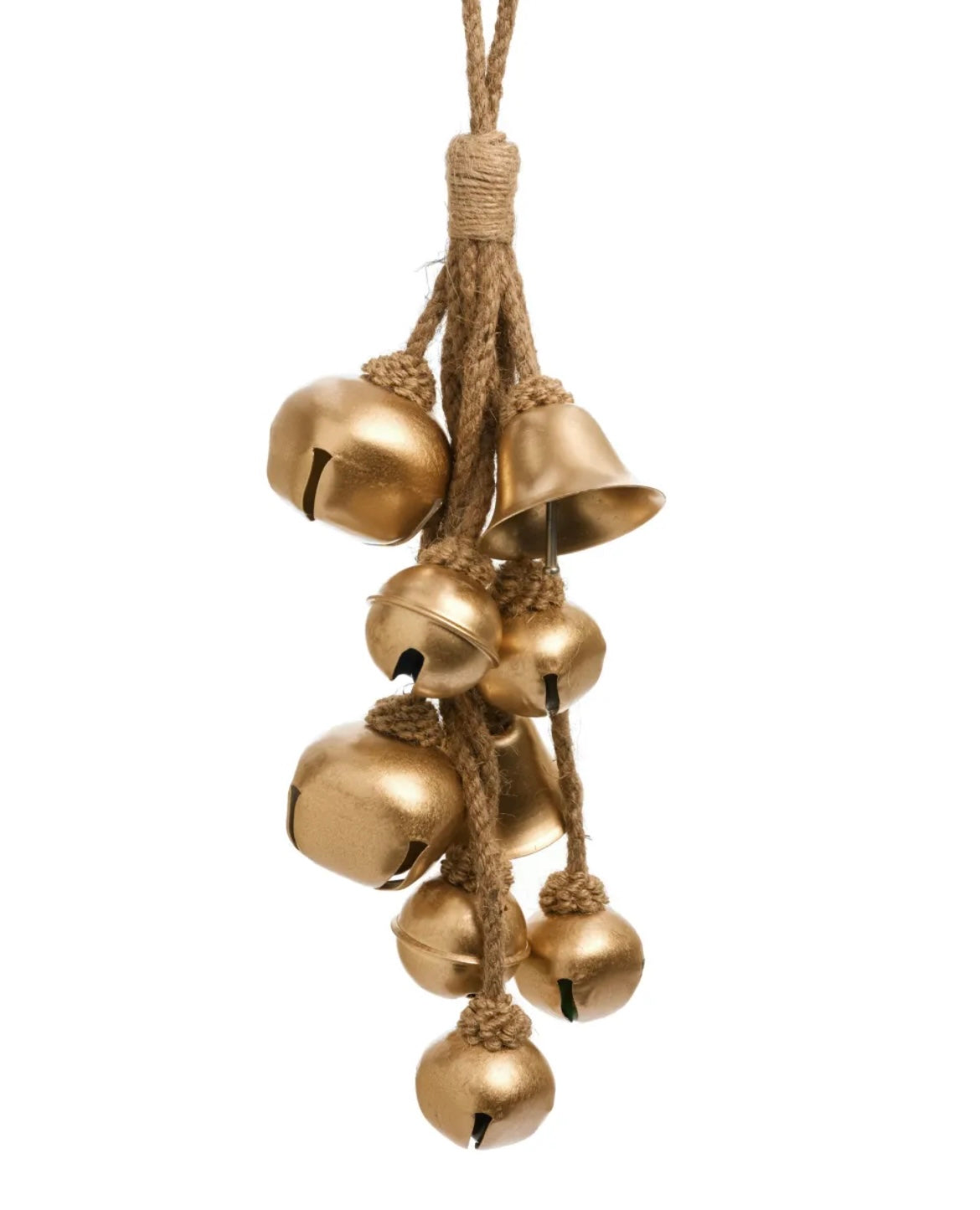 18” Gold Iron Bell Cluster