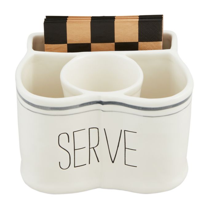 Utensil & Napkin Holder