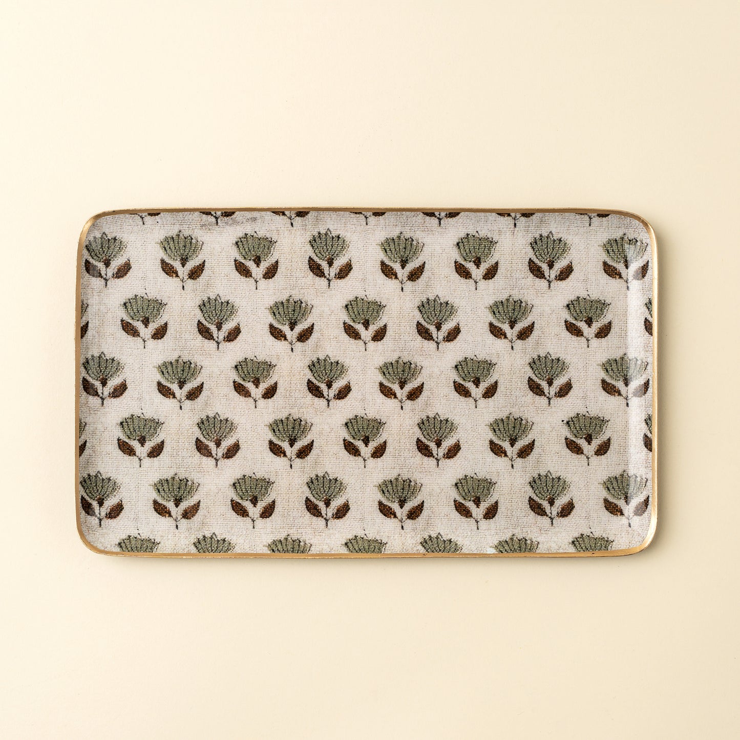 Decorative Enameled Monisha Print