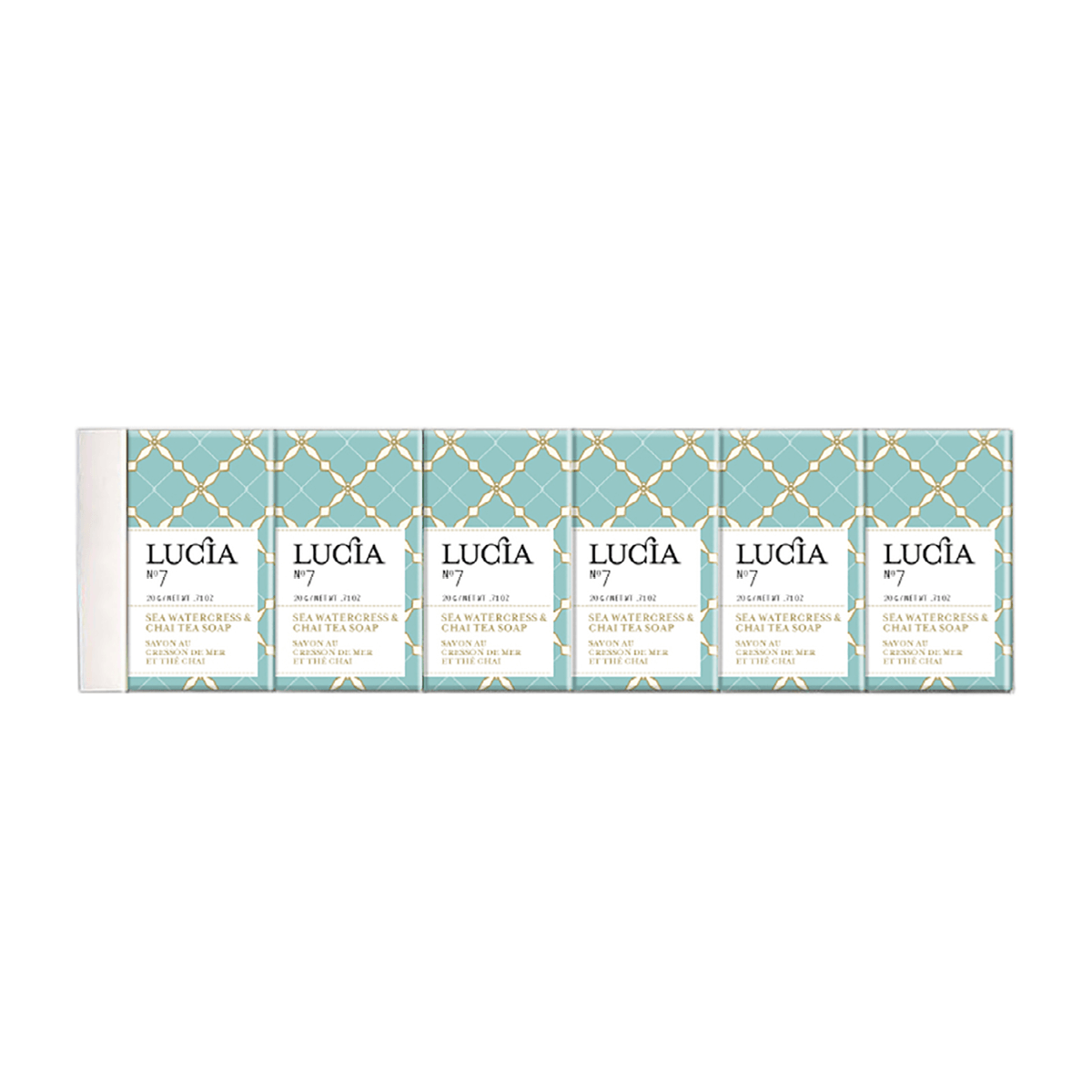 N°7 Mini Guest Soap Sea Watercress & Chai Tea Soap