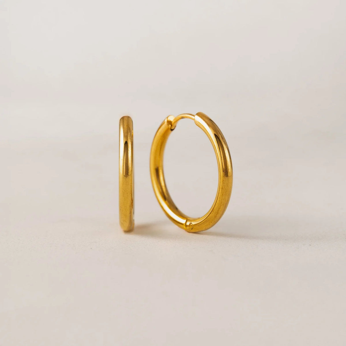Tube 20mm Hoop Earrings