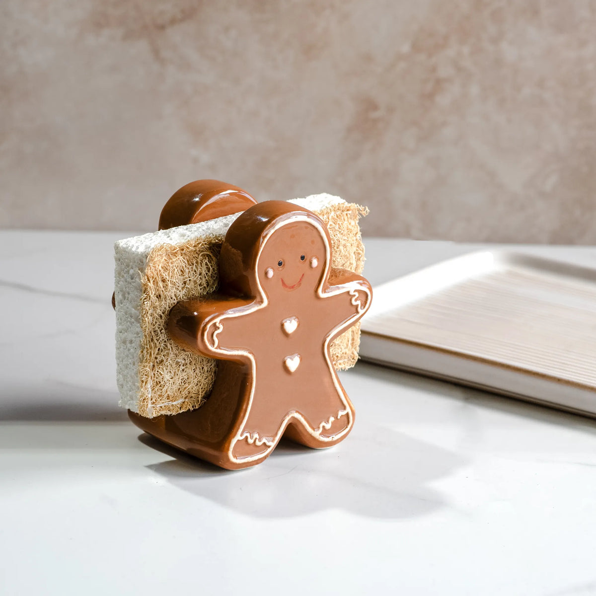 Gingerbread Man Sponge Holder