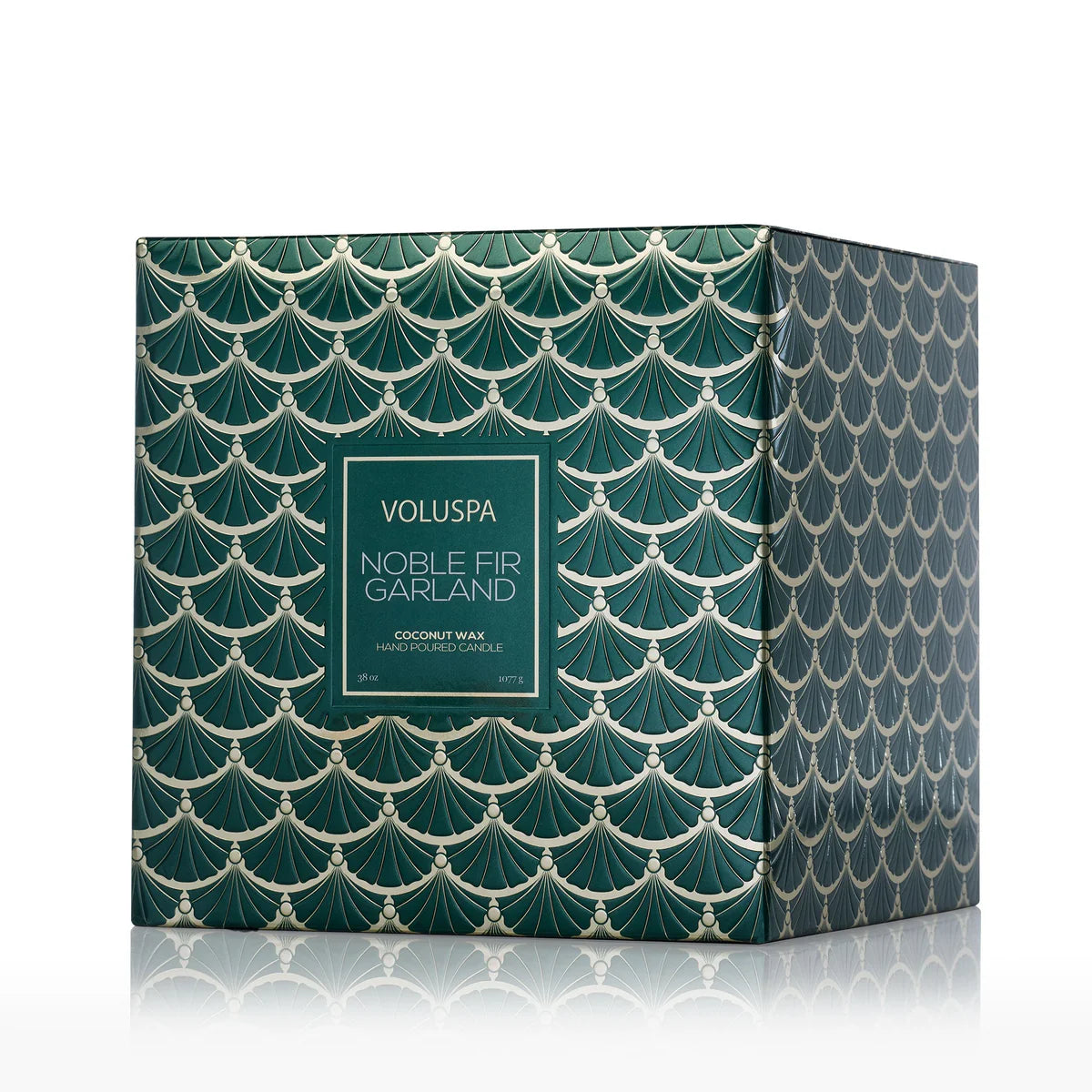 Noble Fir Garland 3 Wick Hearth Candle